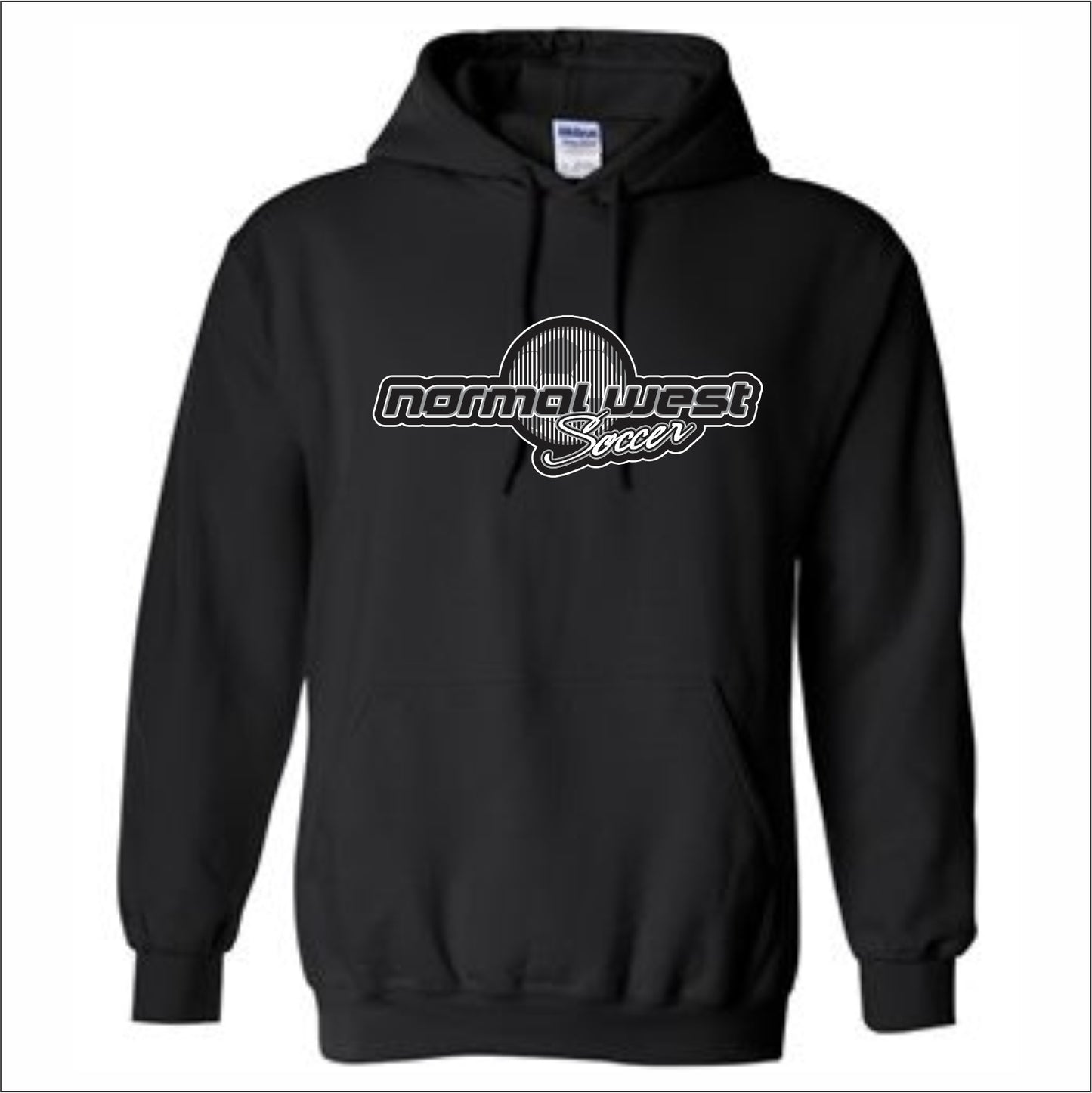 NCWHS Boys Soccer Hooded Sweatshirt - Des. D