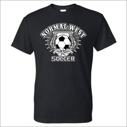 NCWHS Girls Soccer Short Sleeve T-shirt - Des. C
