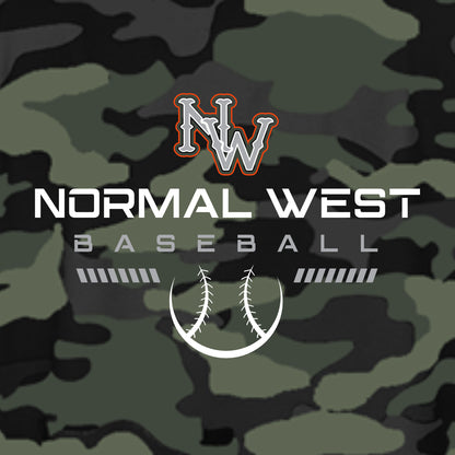 NCWHS Baseball Camo Print Performance T-shirt