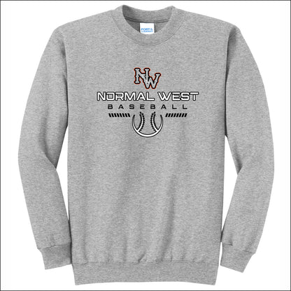 NCWHS Baseball Crewneck Sweatshirt