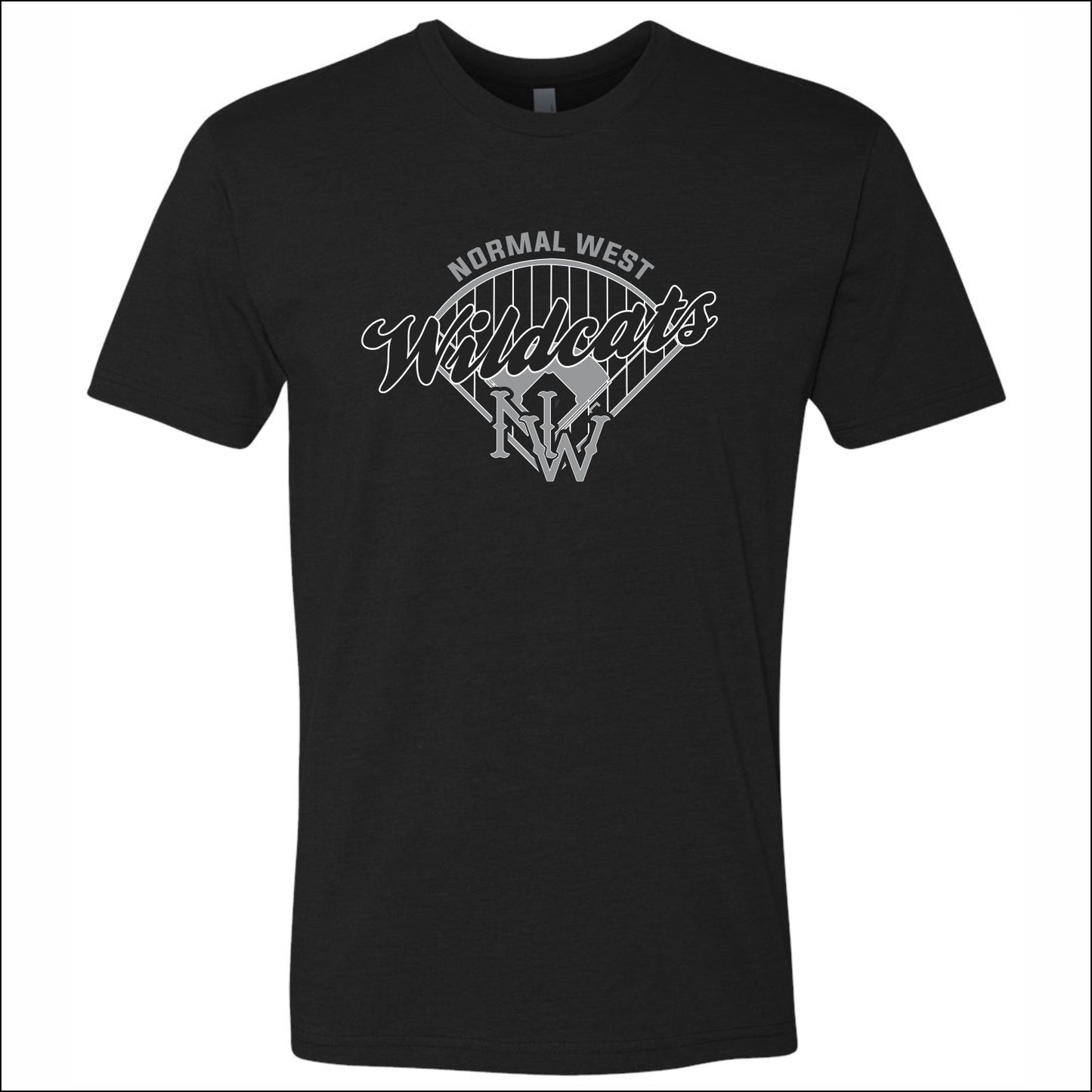 NCWHS Baseball CVC T-Shirt - Design A