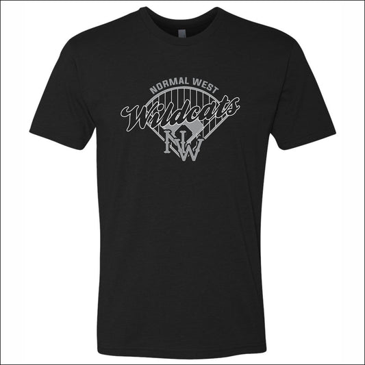 NCWHS Baseball CVC T-Shirt - Design A