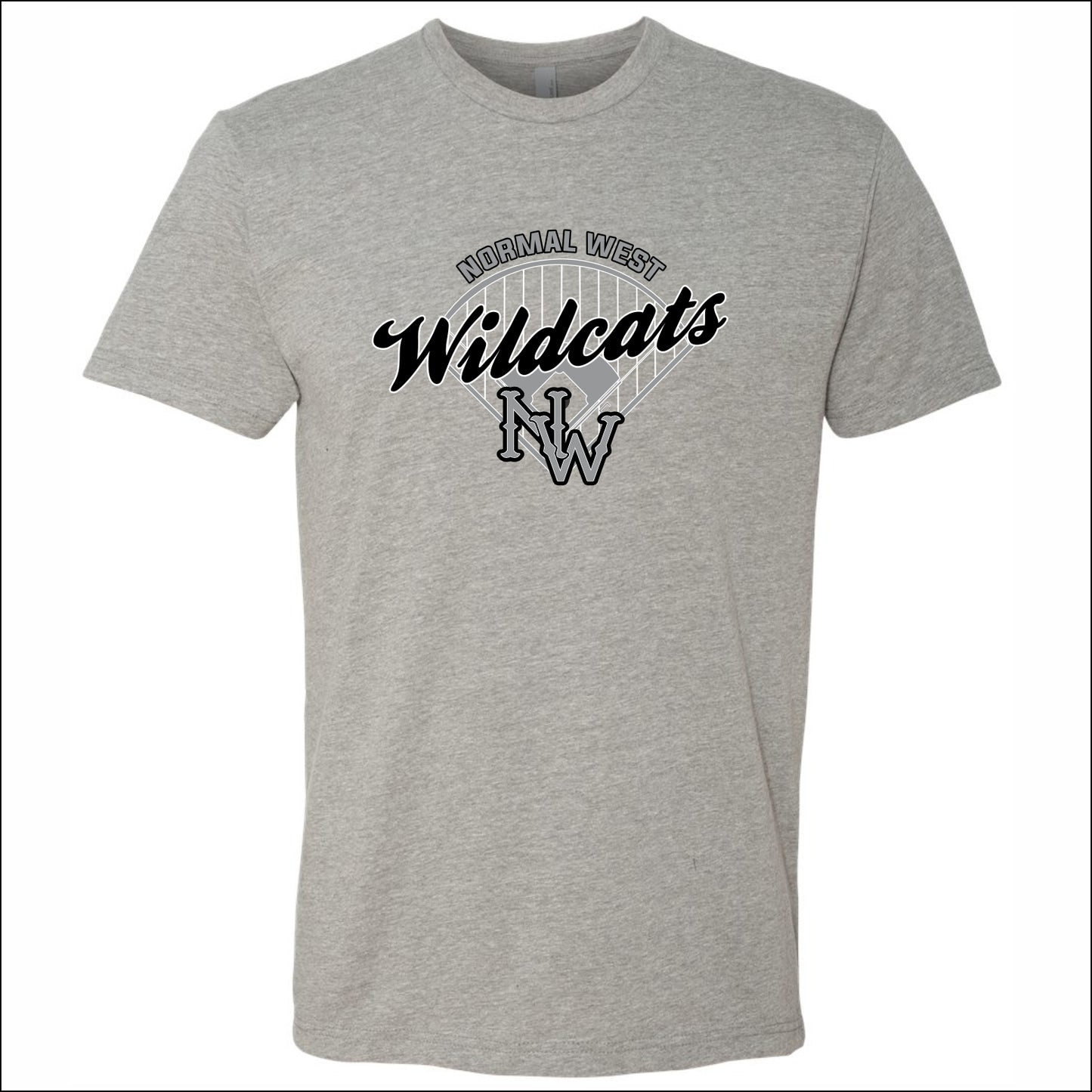 NCWHS Baseball CVC T-Shirt - Design A