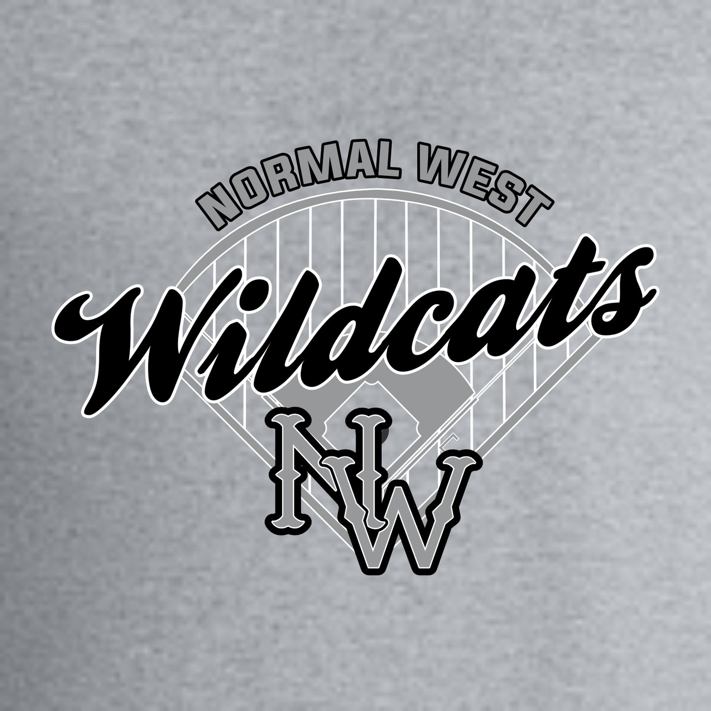 NCWHS Baseball CVC T-Shirt - Design A