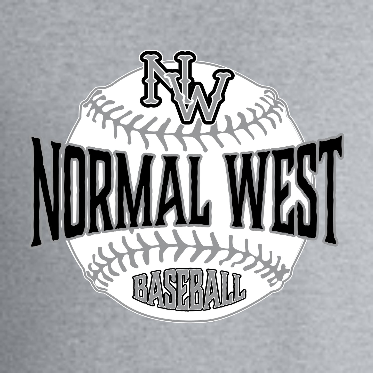 NCWHS Baseball Crewneck Sweatshirt