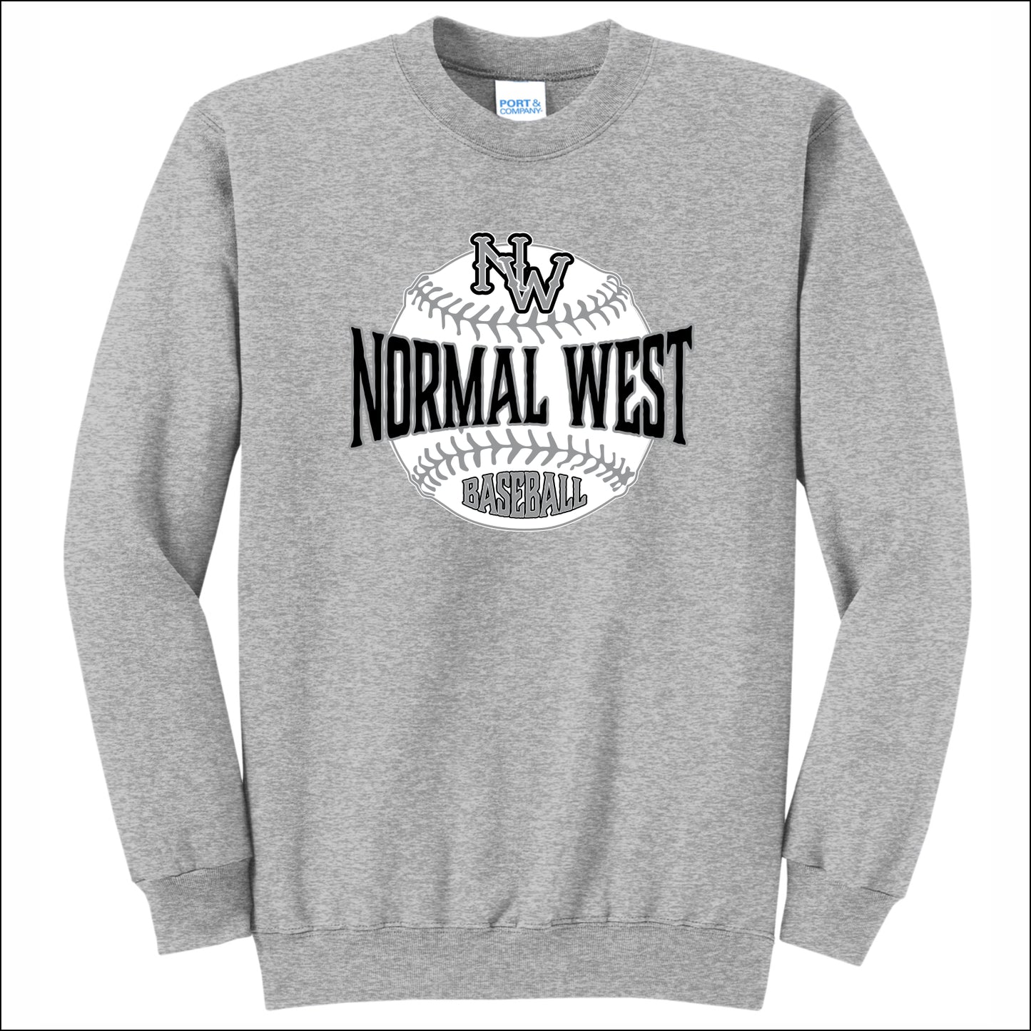 NCWHS Baseball Crewneck Sweatshirt