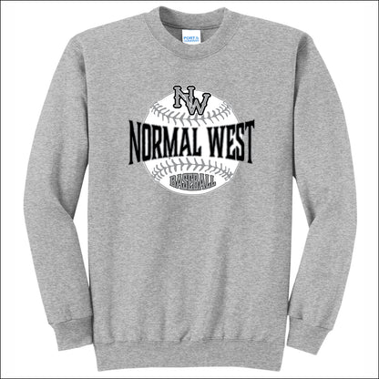 NCWHS Baseball Crewneck Sweatshirt