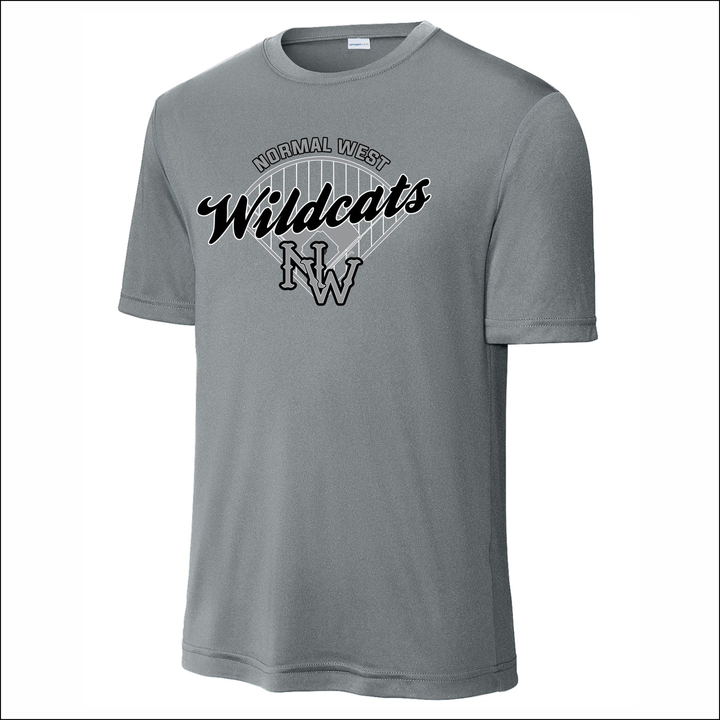 NCWHS Baseball Performance T-shirt - Design A