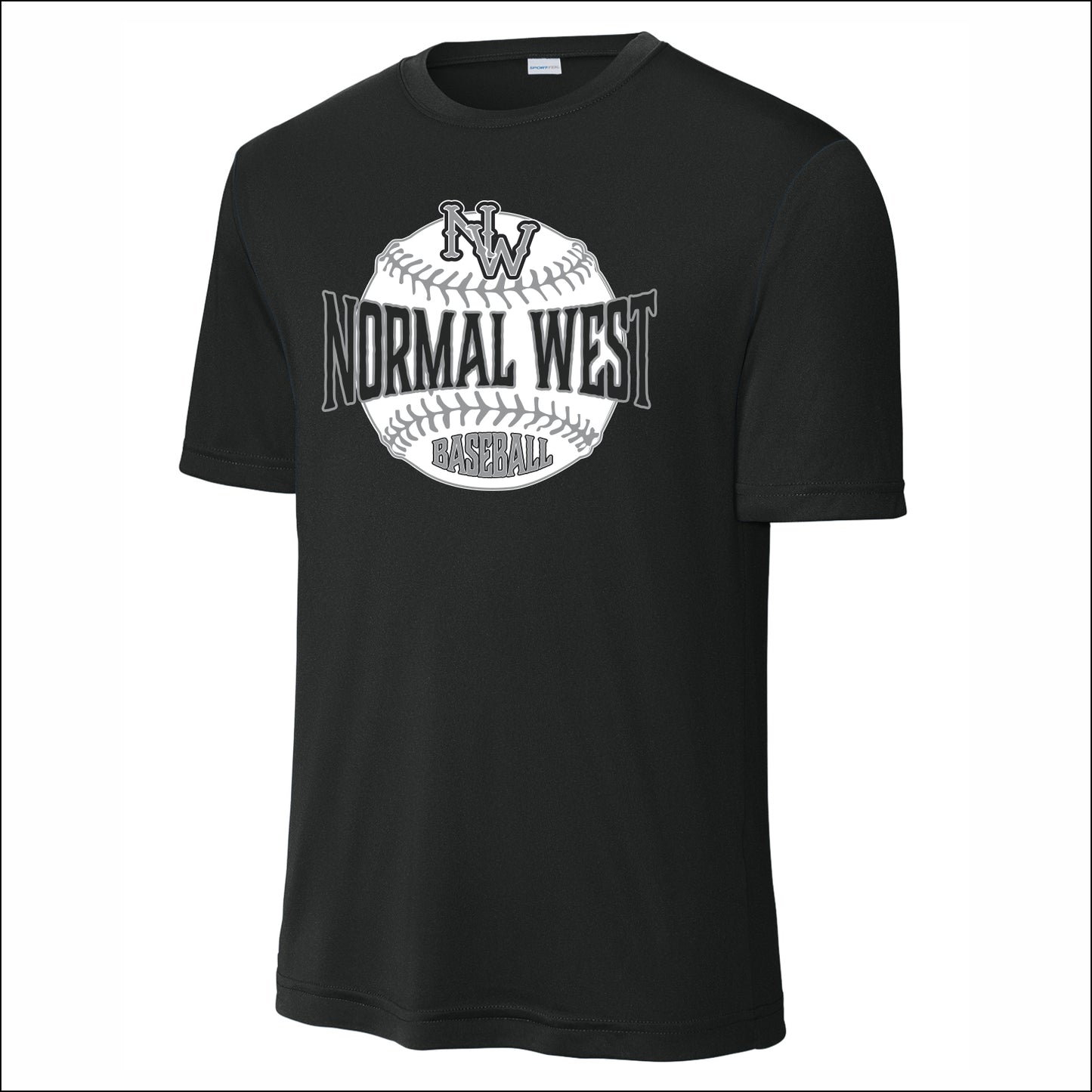 NCWHS Baseball Performance T-shirt - Design B
