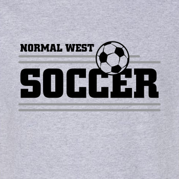 NCWHS Girls Soccer Hooded Sweatshirt - Des. E