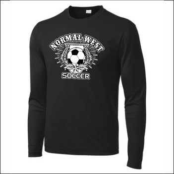 NCWHS Girls Soccer Long Sleeve Dri-Fit Tee - Des. C