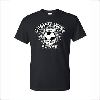 NCWHS Girls Soccer Short Sleeve T-shirt - Des. C