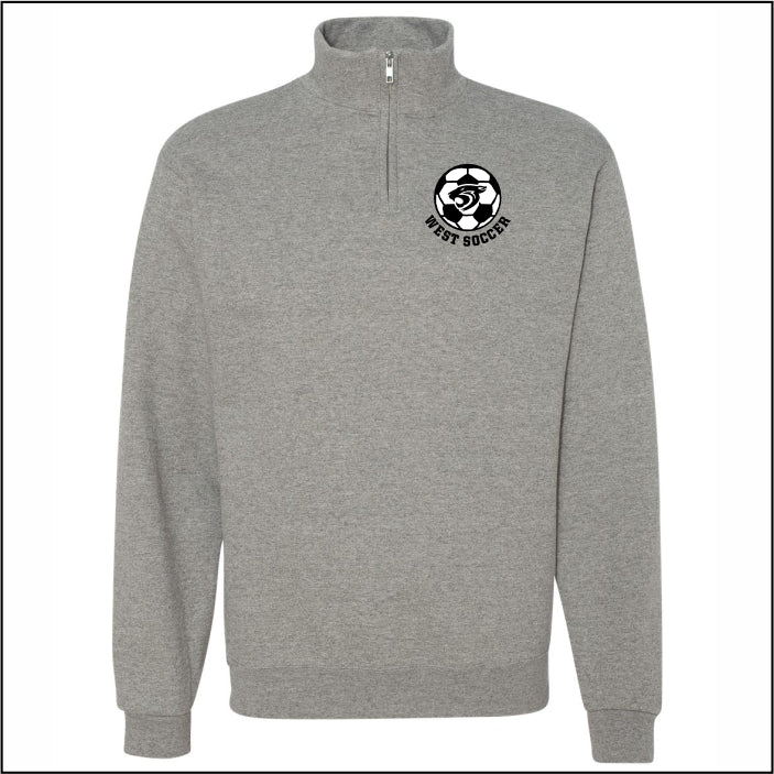 NCWHS Girls Soccer Quarter-Zip Sweatshirt