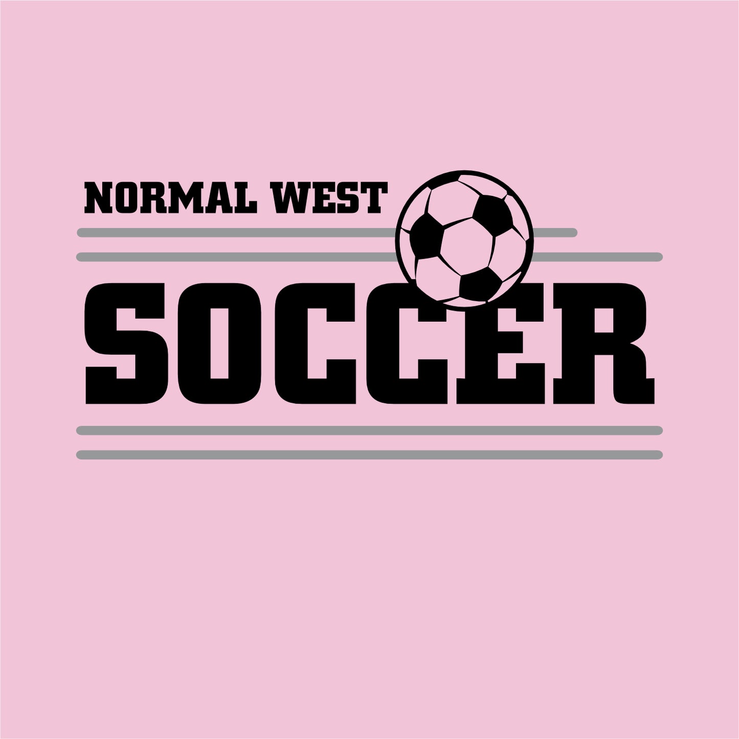 NCWHS Girls Soccer Hooded Sweatshirt - Des. E