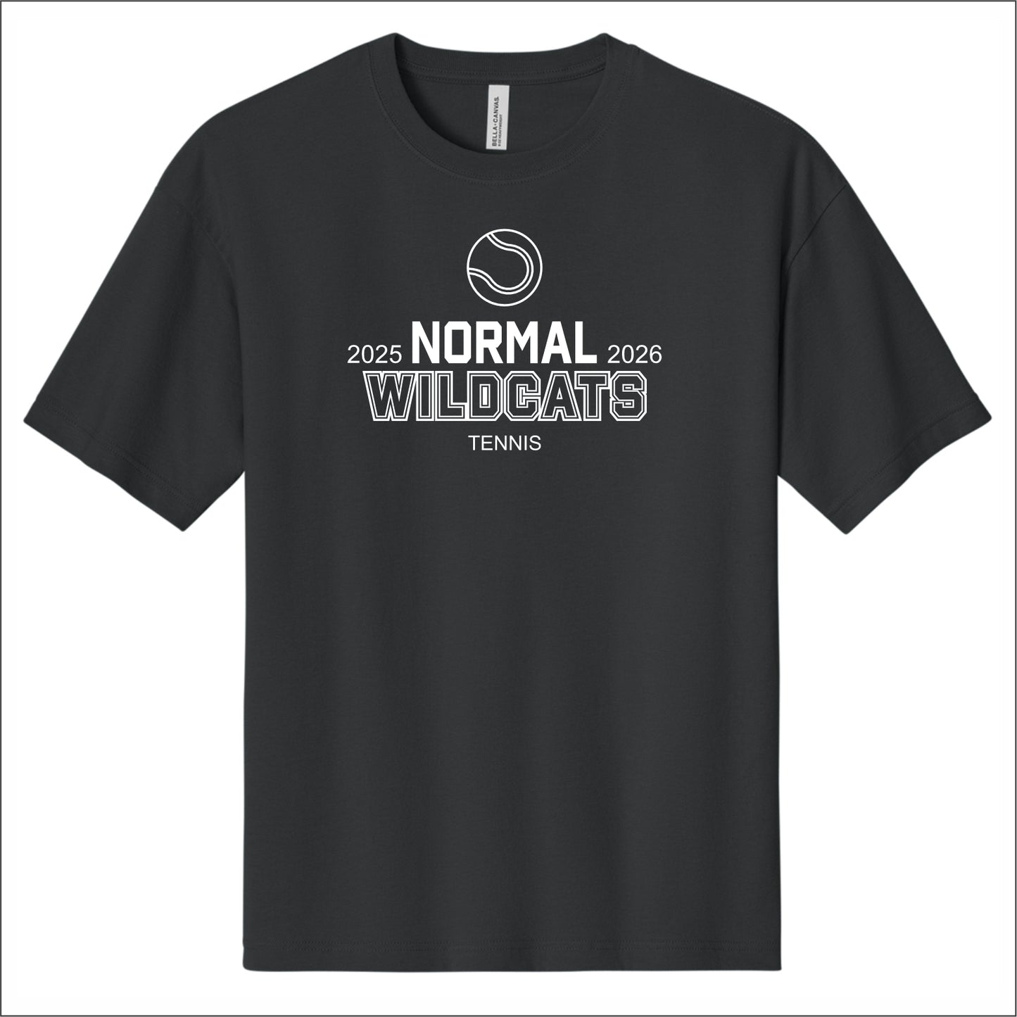 NCWHS Girls Tennis Heavyweight Cotton T-shirt