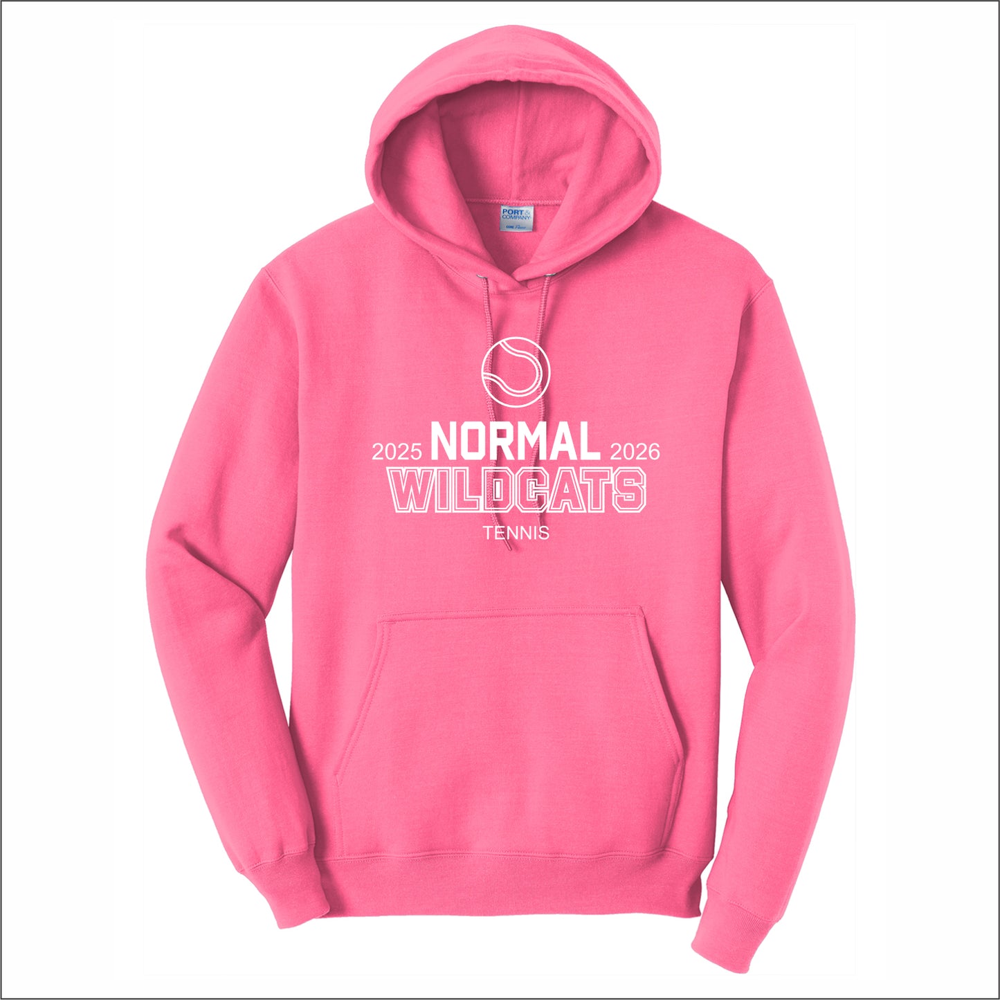 NCWHS Girls Tennis Hooded Sweatshirt