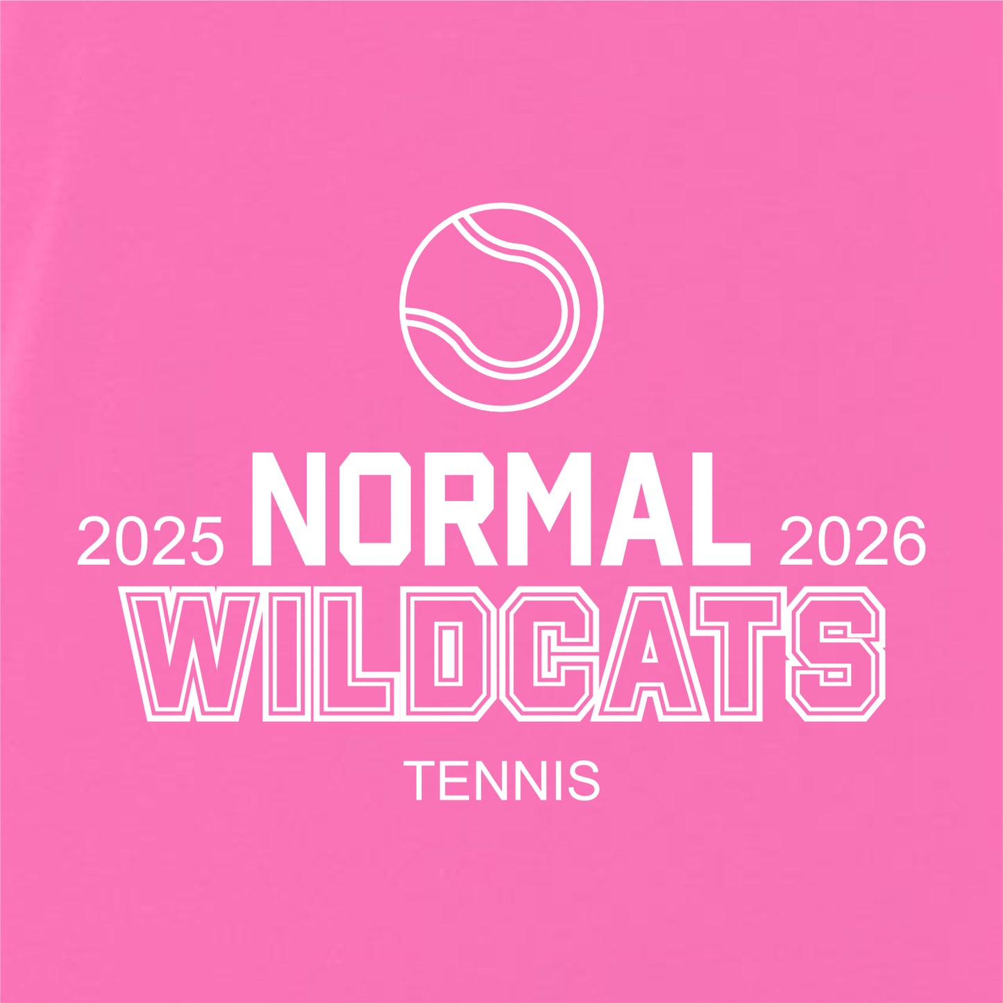 NCWHS Girls Tennis Hooded Sweatshirt