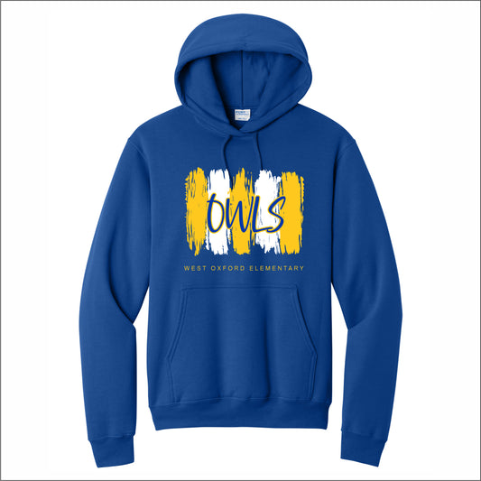 West Oxford Hooded Sweatshirt - Des. A
