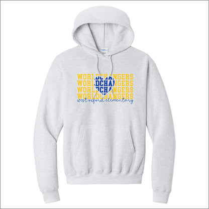 West Oxford Hooded Sweatshirt - Des. B