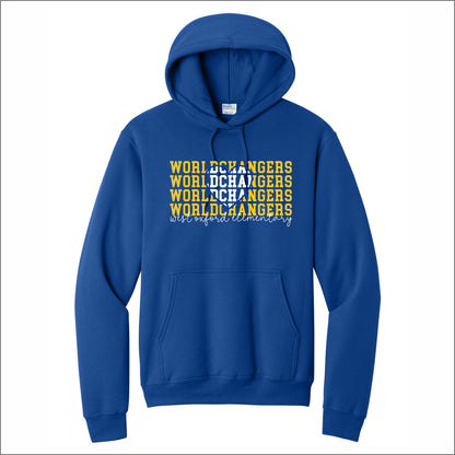 West Oxford Hooded Sweatshirt - Des. B