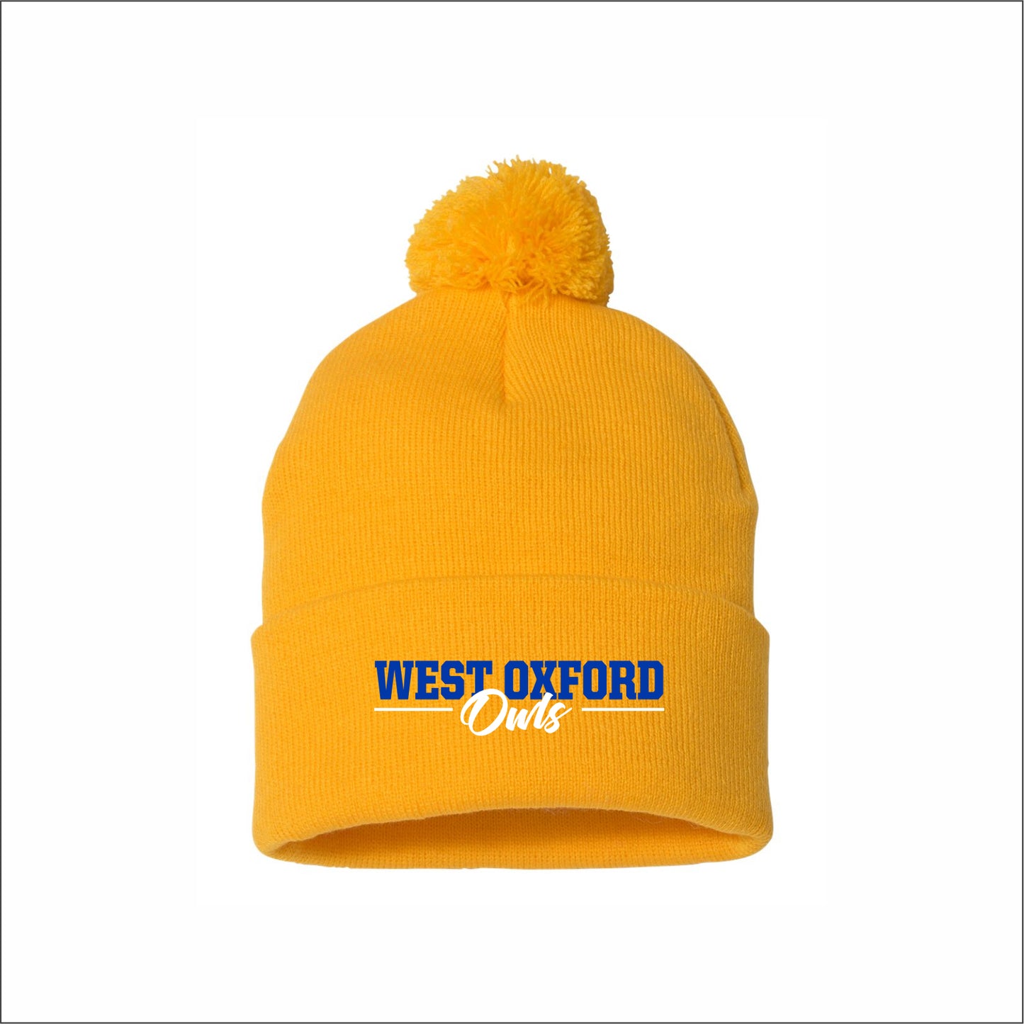 West Oxford Knit Pom Beanie