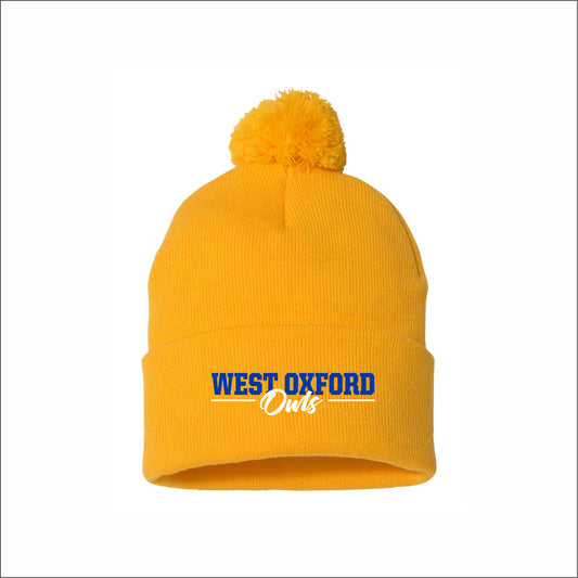 West Oxford Knit Pom Beanie