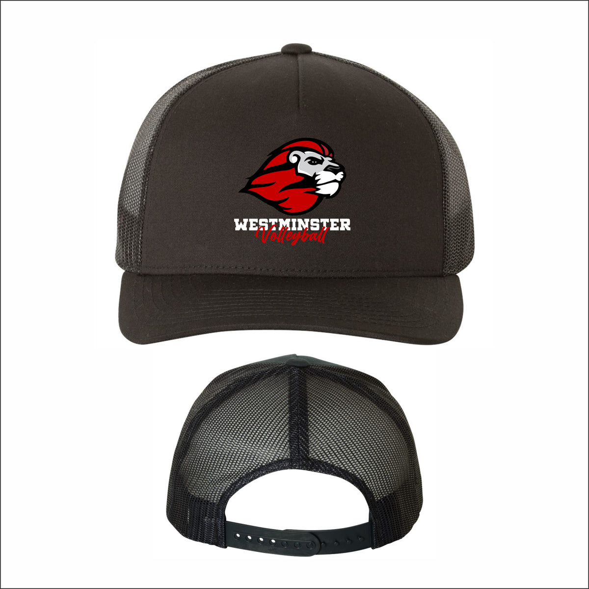 Westminster Volleyball Retro Trucker Cap