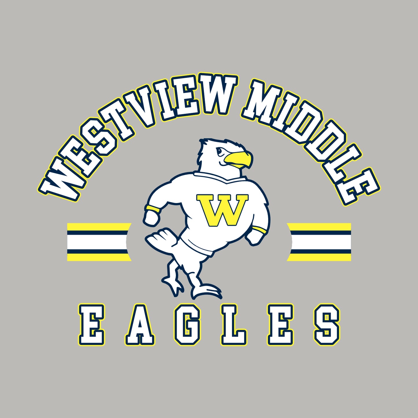 Westview MS 3/4 Sleeve Baseball T-shirt