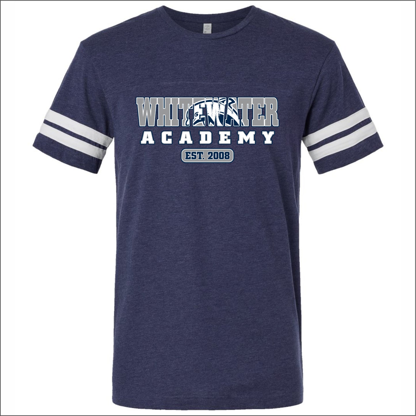 Whitewater Academy Vintage Football T-shirt - Des. A