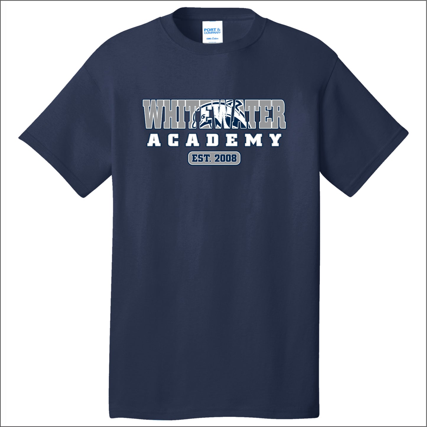 Whitewater Academy Short Sleeve T-shirt - Des. A