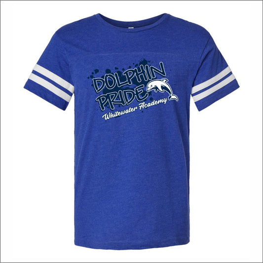 Whitewater Academy Vintage Football T-shirt - Des. A