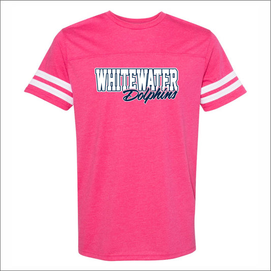 Whitewater Academy Vintage Football T-shirt - Des. B