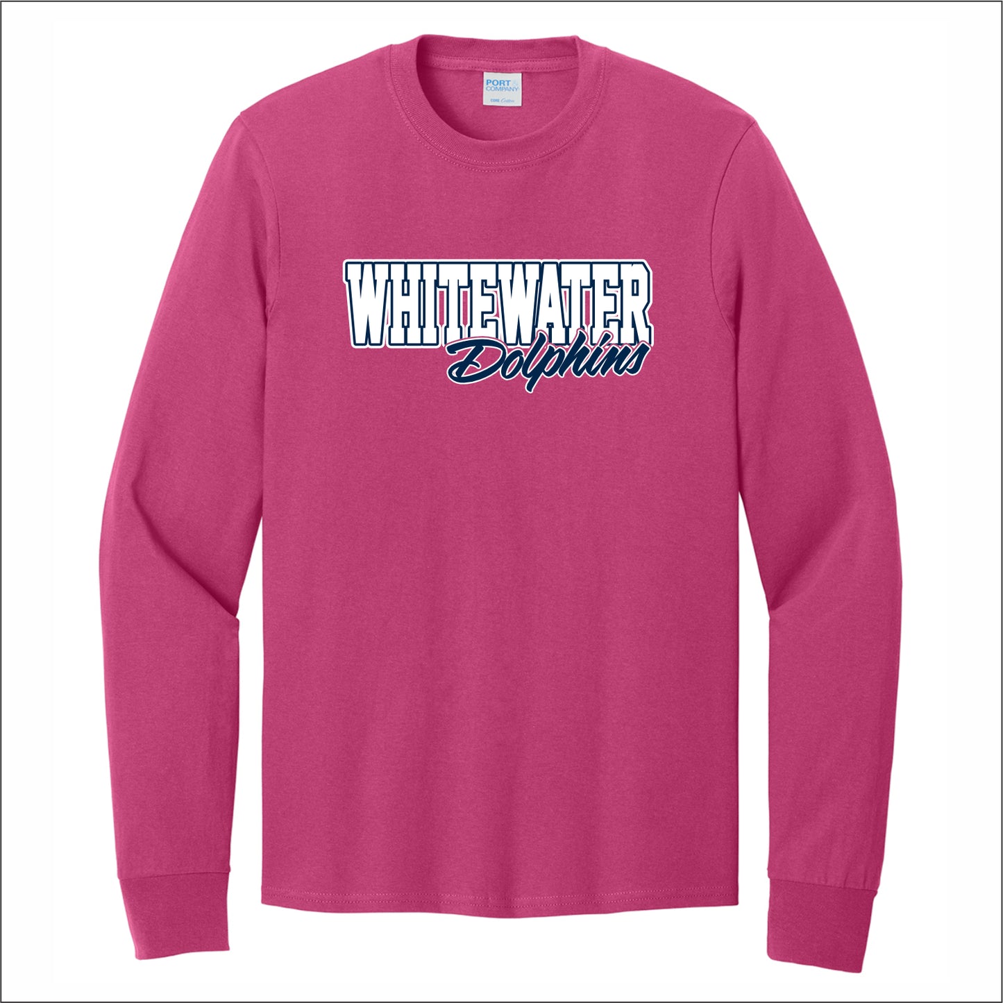 Whitewater Academy Long Sleeve T-shirt - Des. B