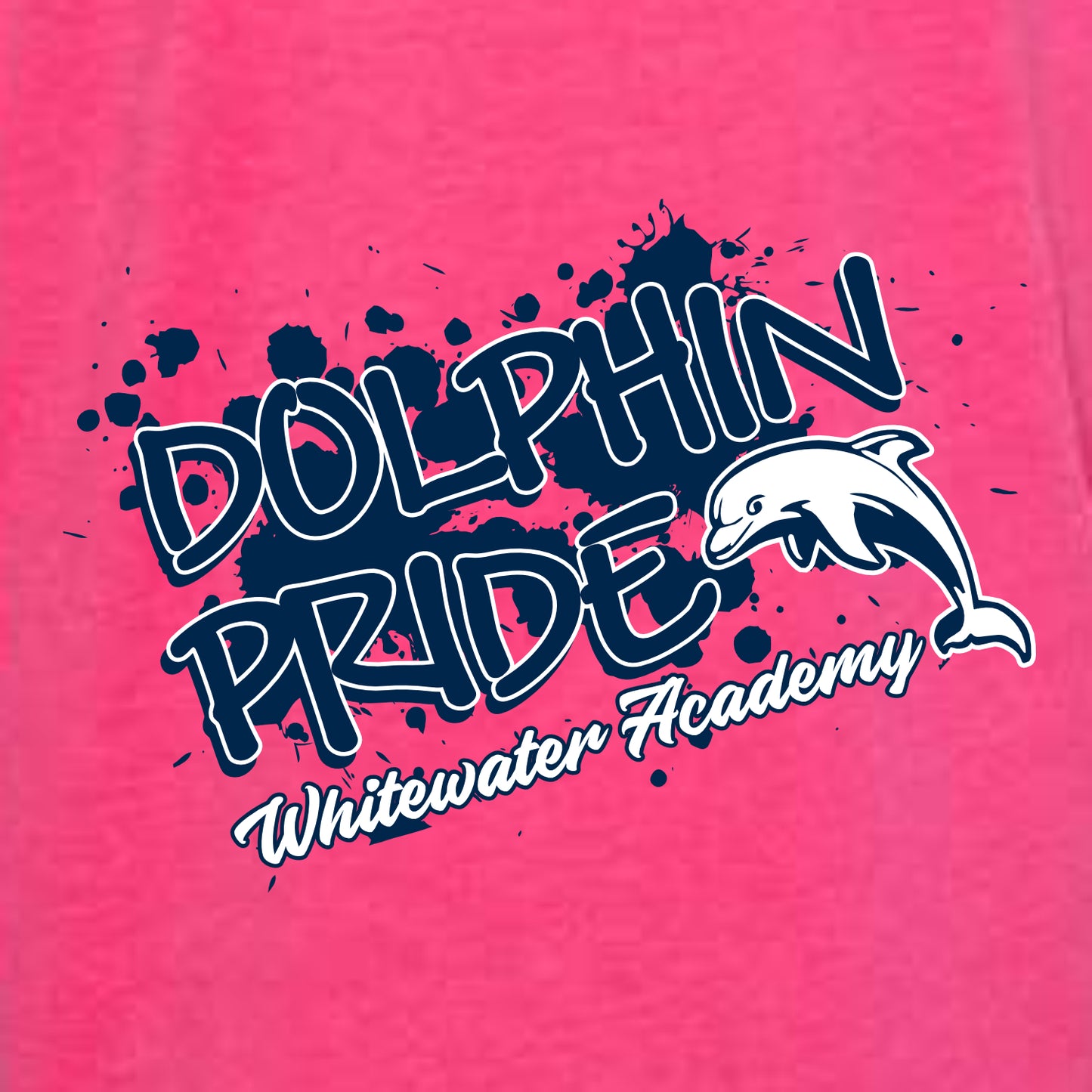 Whitewater Academy Vintage Football T-shirt - Des. A