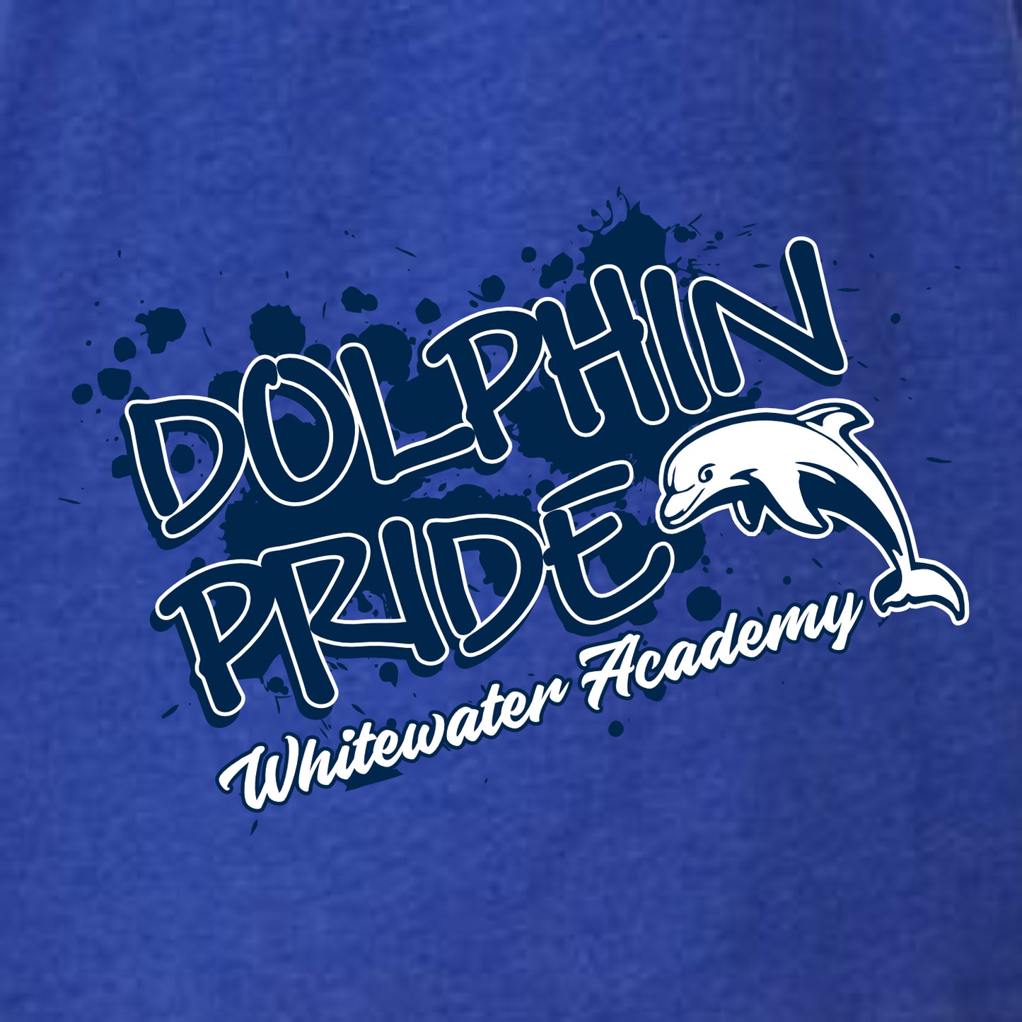 Whitewater Academy Vintage Football T-shirt - Des. A