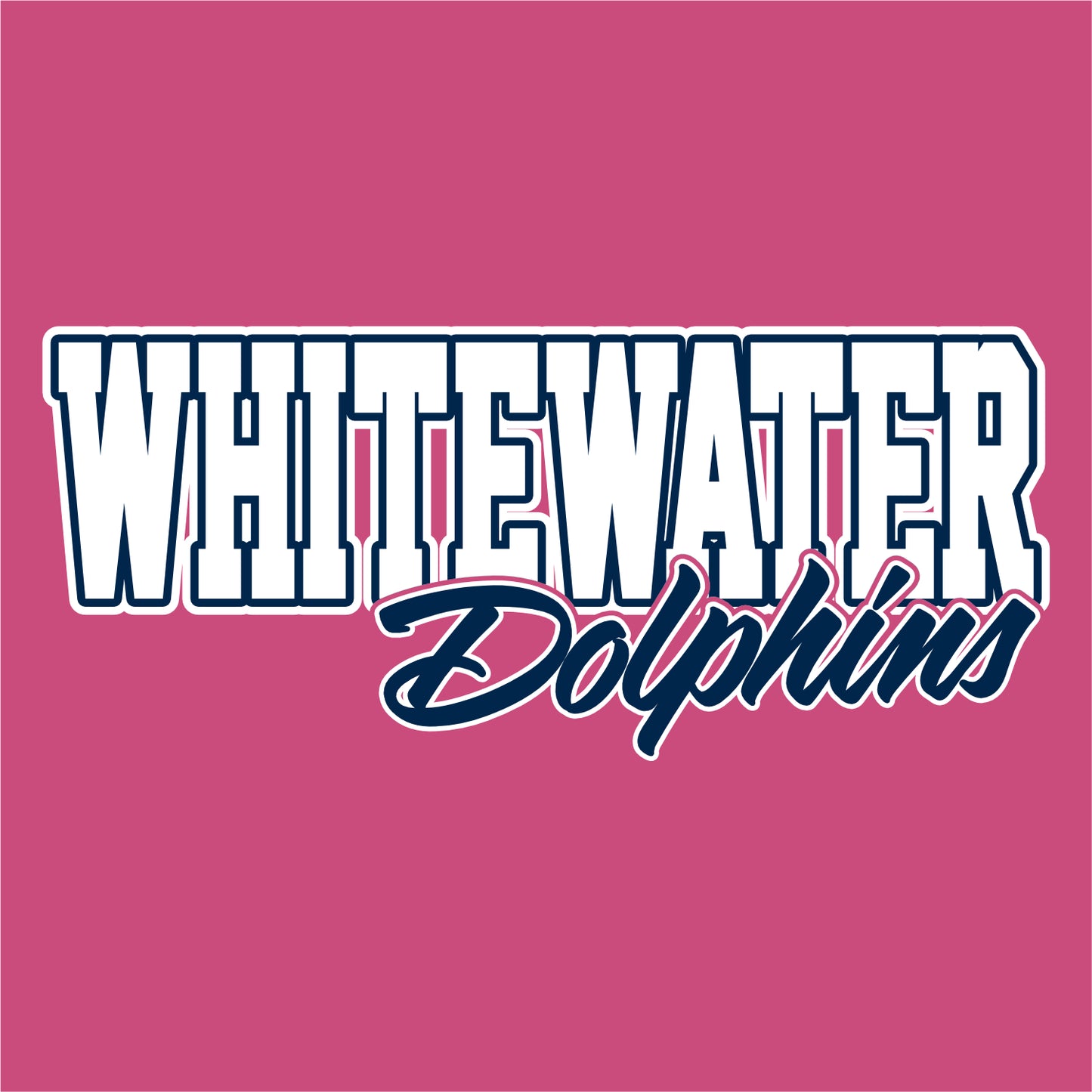 Whitewater Academy Long Sleeve T-shirt - Des. B