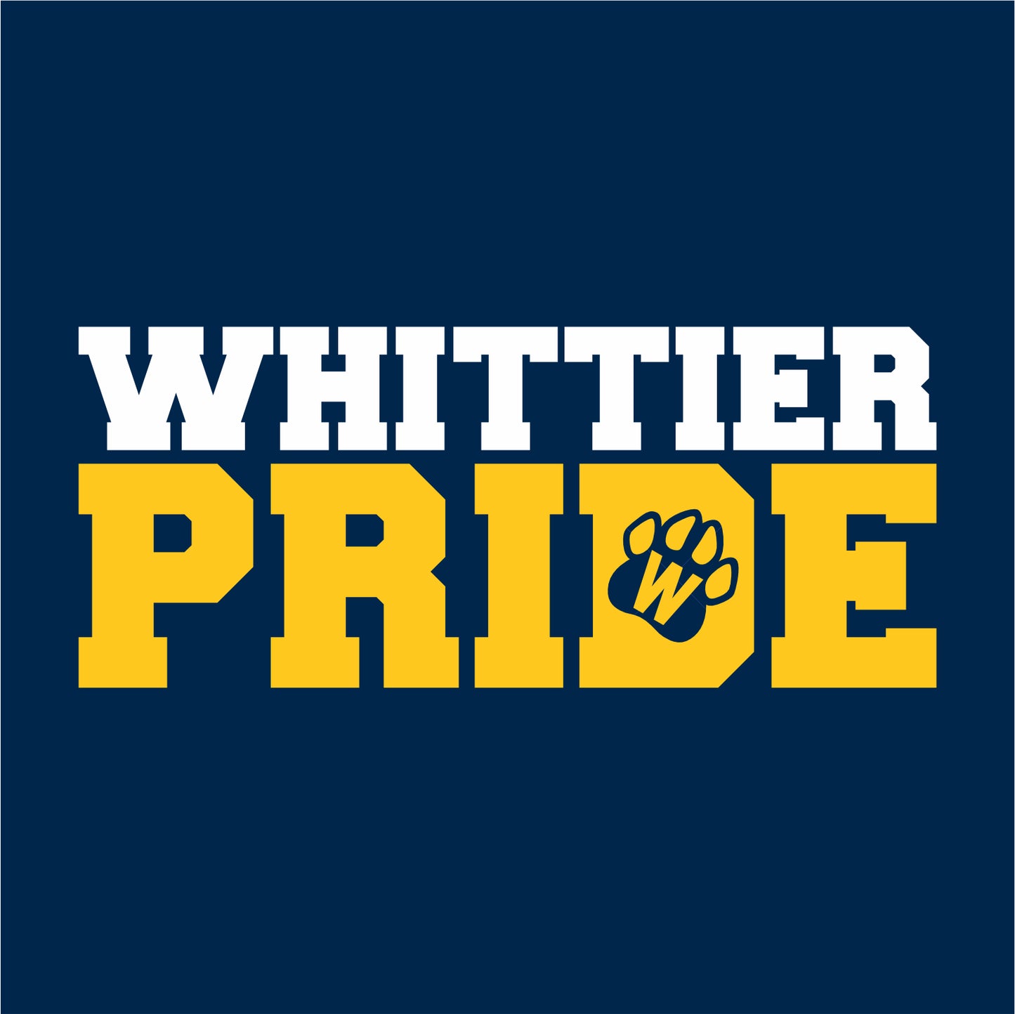 Whittier Elementary 1/4 Zip Sweatshirt