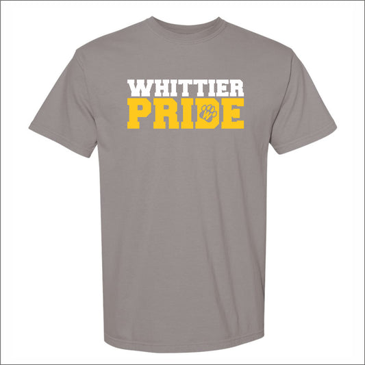 Whittier Elementary Pigment Dye T-shirt - Des. A