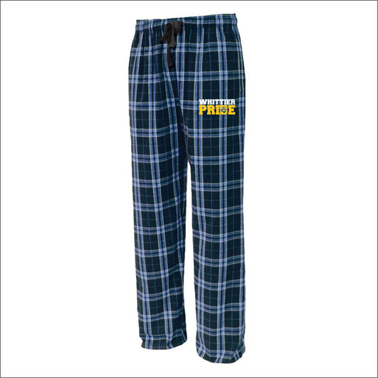 Whittier Elementary Plaid Flannel Pants