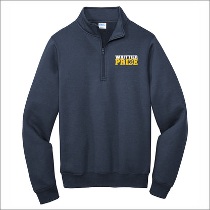Whittier Elementary 1/4 Zip Sweatshirt