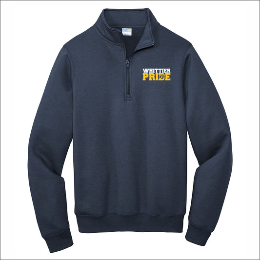 Whittier Elementary 1/4 Zip Sweatshirt