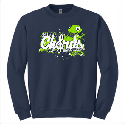 Willis Elementary Chorus Crewneck Sweatshirt