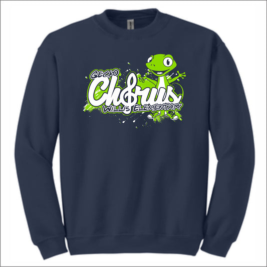 Willis Elementary Chorus Crewneck Sweatshirt