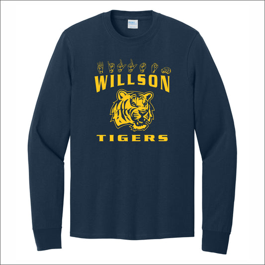 Willson PreK-8 Long Sleeve T-shirt - Design A