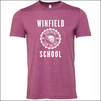 Winfield School Soft Jersey Short Sleeve T-shirt