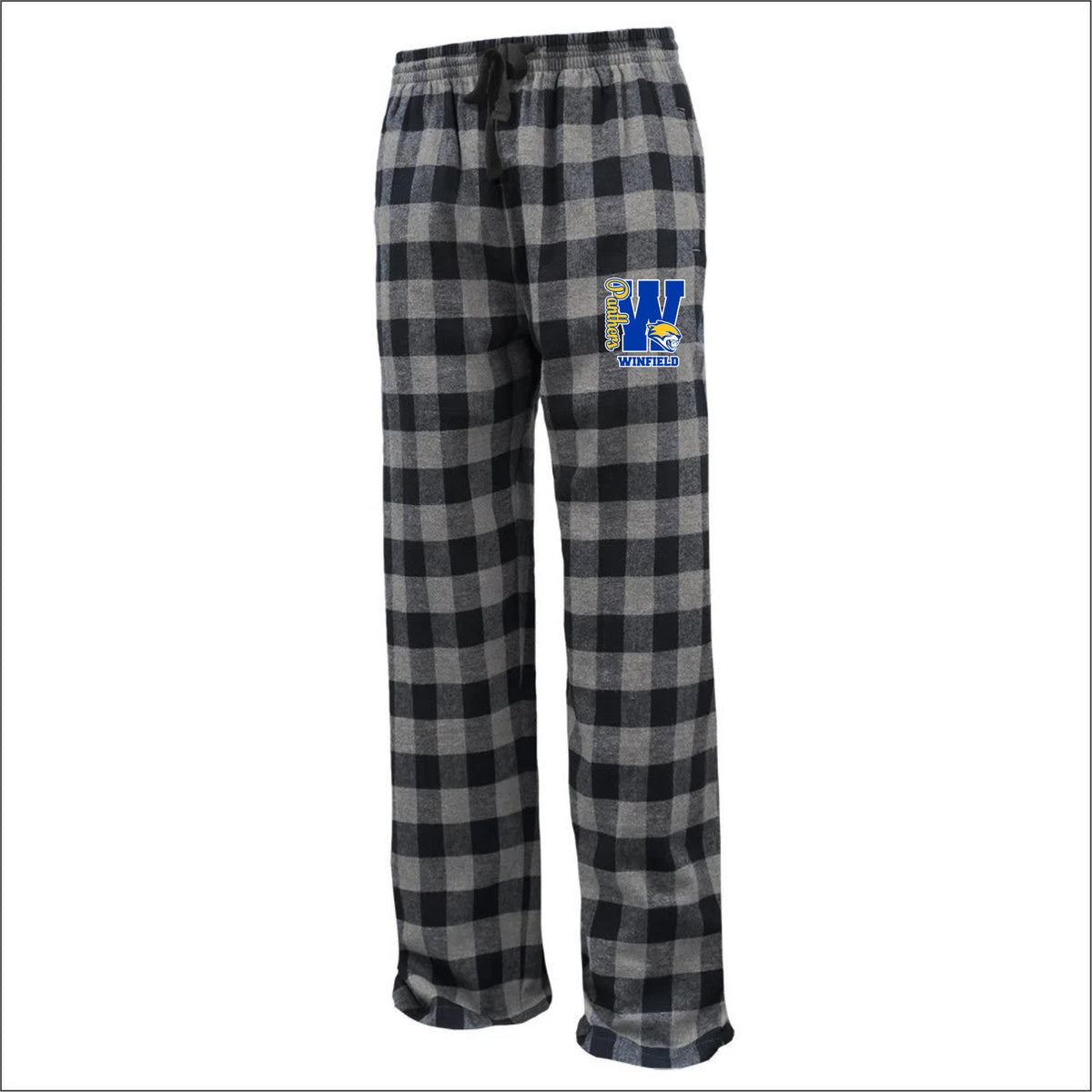Winfield School Plaid Flannel Pants