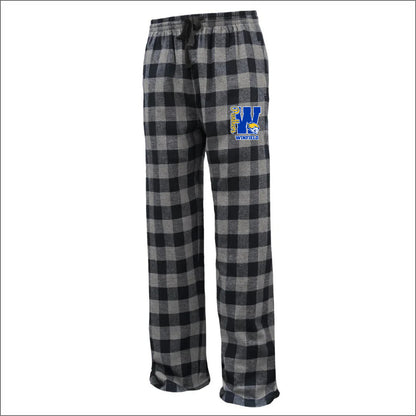 Winfield School Plaid Flannel Pants