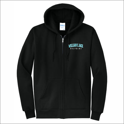 William C Jack Elementary Full-Zip Hooded Sweatshirt