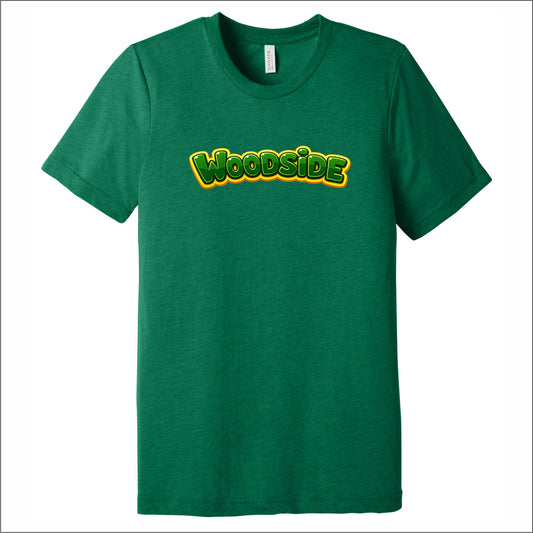 Woodside Staff Tri-blend T-shirt - Des. A