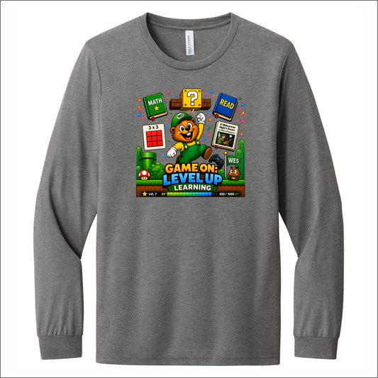 Woodside Staff Tri-Blend Long Sleeve T-shirt